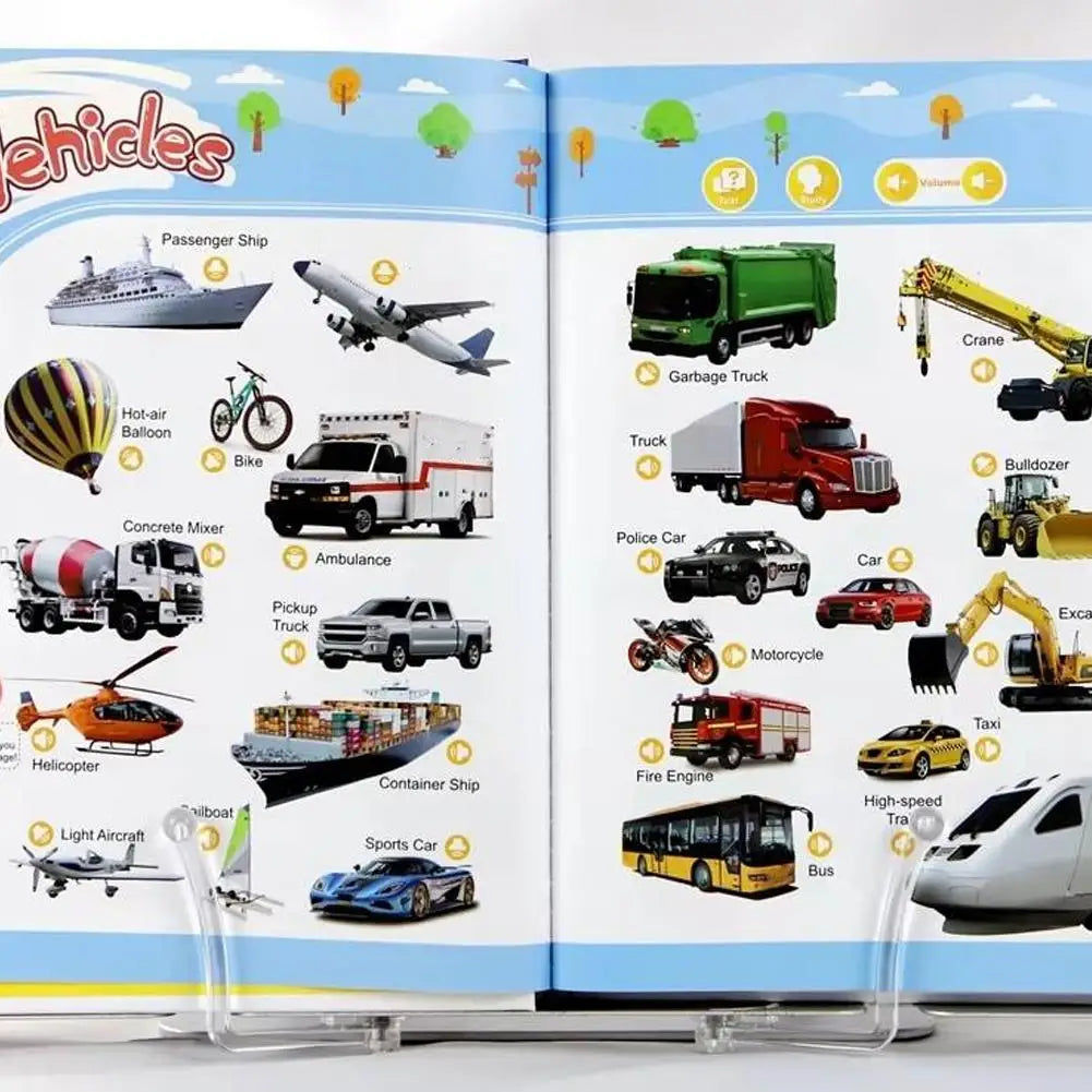 My First English Sound Book – Interactive Learning Toy Ages 1–3 Interactive Learning Book Oasis Select