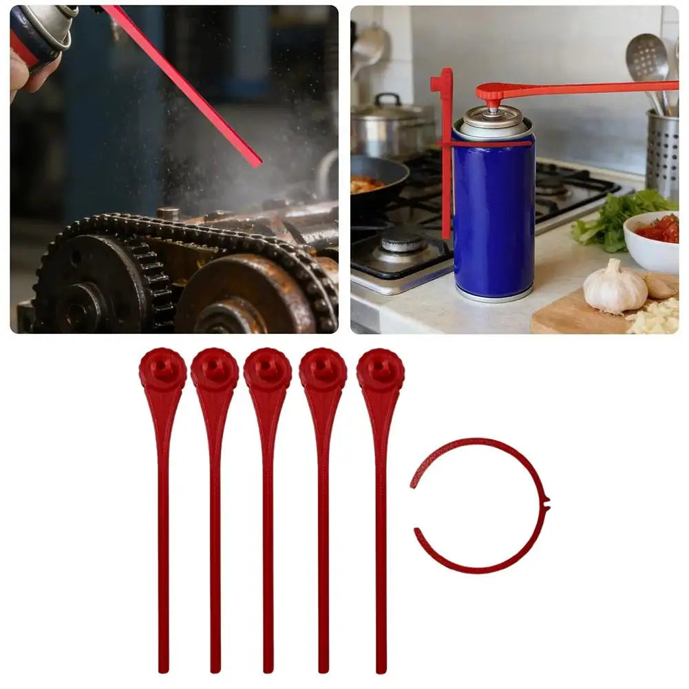 5-Piece Spray Can Nozzle Extension Kit – 3mm & 4mm Universal Spray Nozzle Extension Oasis Select