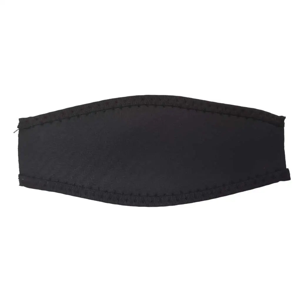 Neoprene Diving Mask Straps Cover Hair Protective Wrap for Men And Women Diving Snorkeling Swimming Oasis Select Black