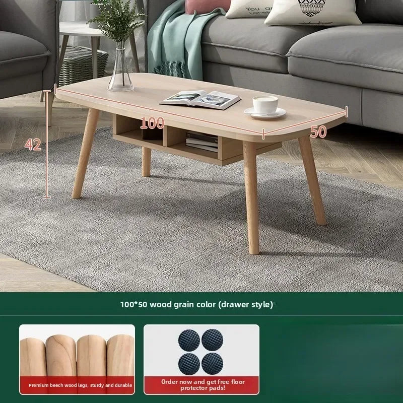 Household Goods Coffee Table Small Apartment Living Room Sofa Tea Table Table Simple Rental House With Modern Simple Small Table Oasis Select 1103CM 100 50 42