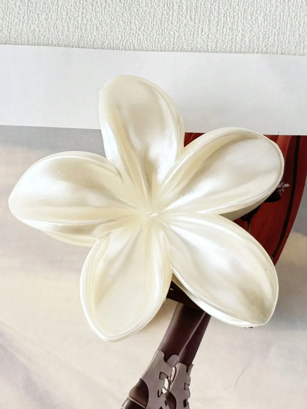 1/2 Pcs Fashion Simple Shiny Egg Flower Hair Claws For Women Girls Party Hair Accessories Oasis Select