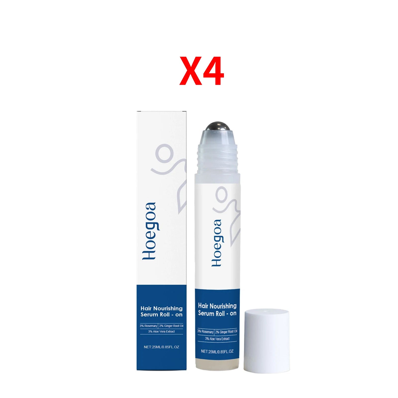 Rosemary Hair Nourishing Serum Roll-On Increase Hair Density Activate Hair Follicles Improve Scalp Health Hair Essence Care Oasis Select Buy 2 Get 2 Free