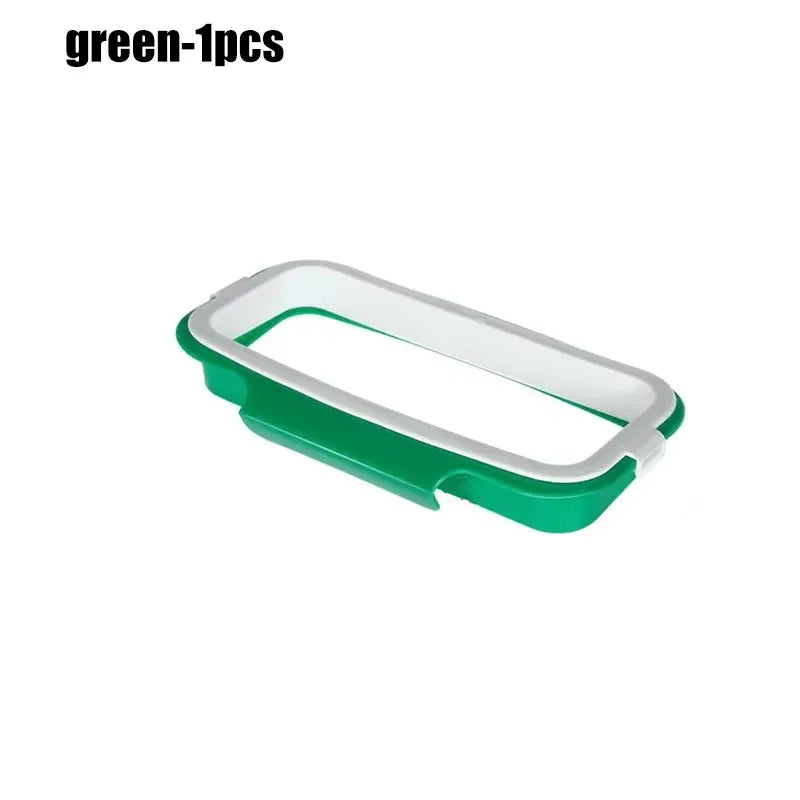 Bucket garbage wastebasket separate trash bins food waste disposal dump recycle bin dustbin kitchen garbage cube paper basket Oasis Select green-1pcs
