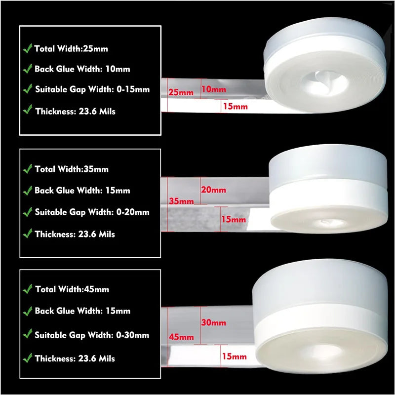 Door bottom seal strip Rainproof window rubber seal strip Windproof and dustproof self-adhesive door windshield sealing tape Oasis Select