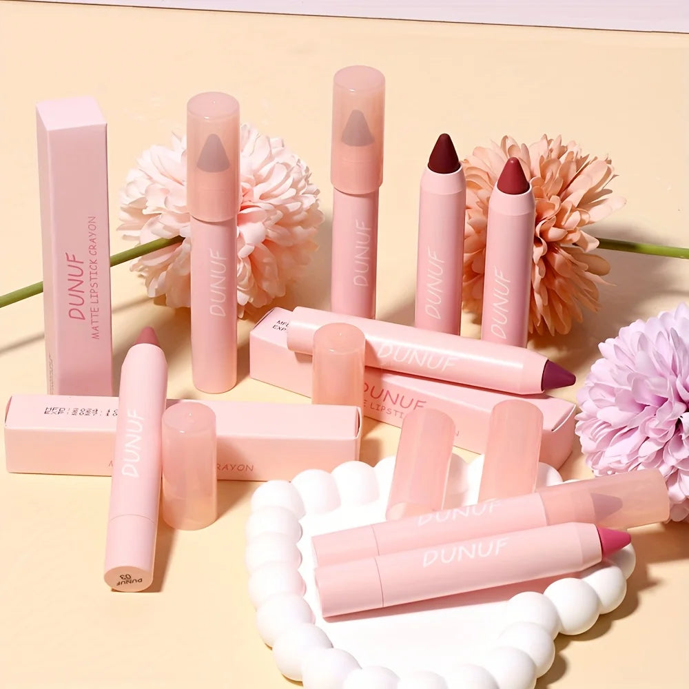 DUNUF 1 Pcs Matte Lip Liner Velvet Lip Gloss Waterproof Long-Lasting Easy to Color Music Festival Ready Lip Makeup for Lipstick Oasis Select