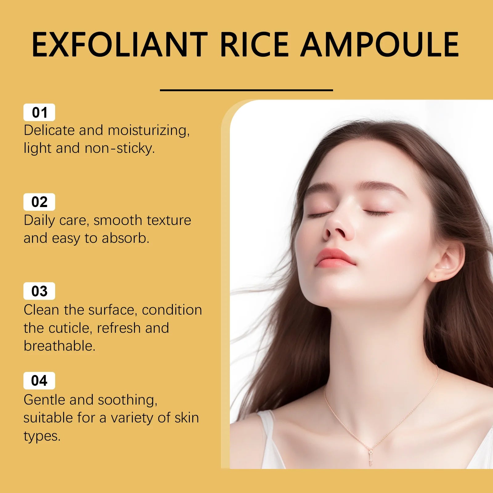 Rice Essence Exfoliating Serum – Hydrating & Pore-Refining