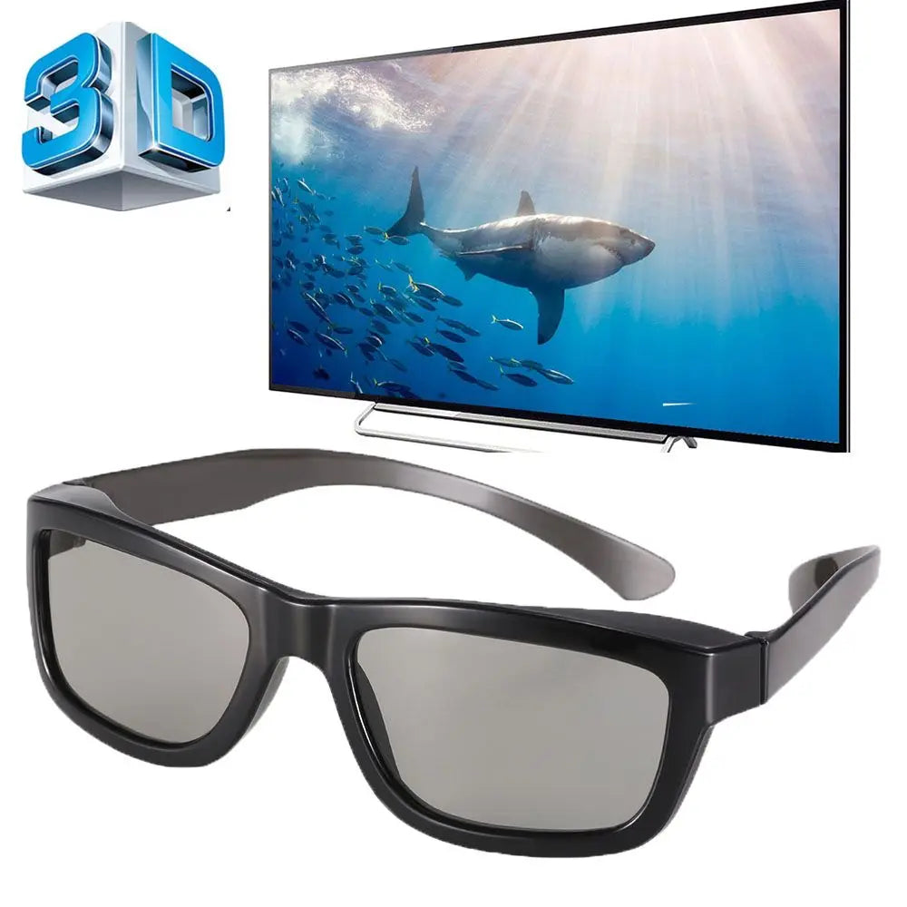 Circular Polarized TV Projector Film Home Theater Cinema Plastic Dimensional Anaglyph 3D Vision Movie Glasses 3D Glasses Oasis Select