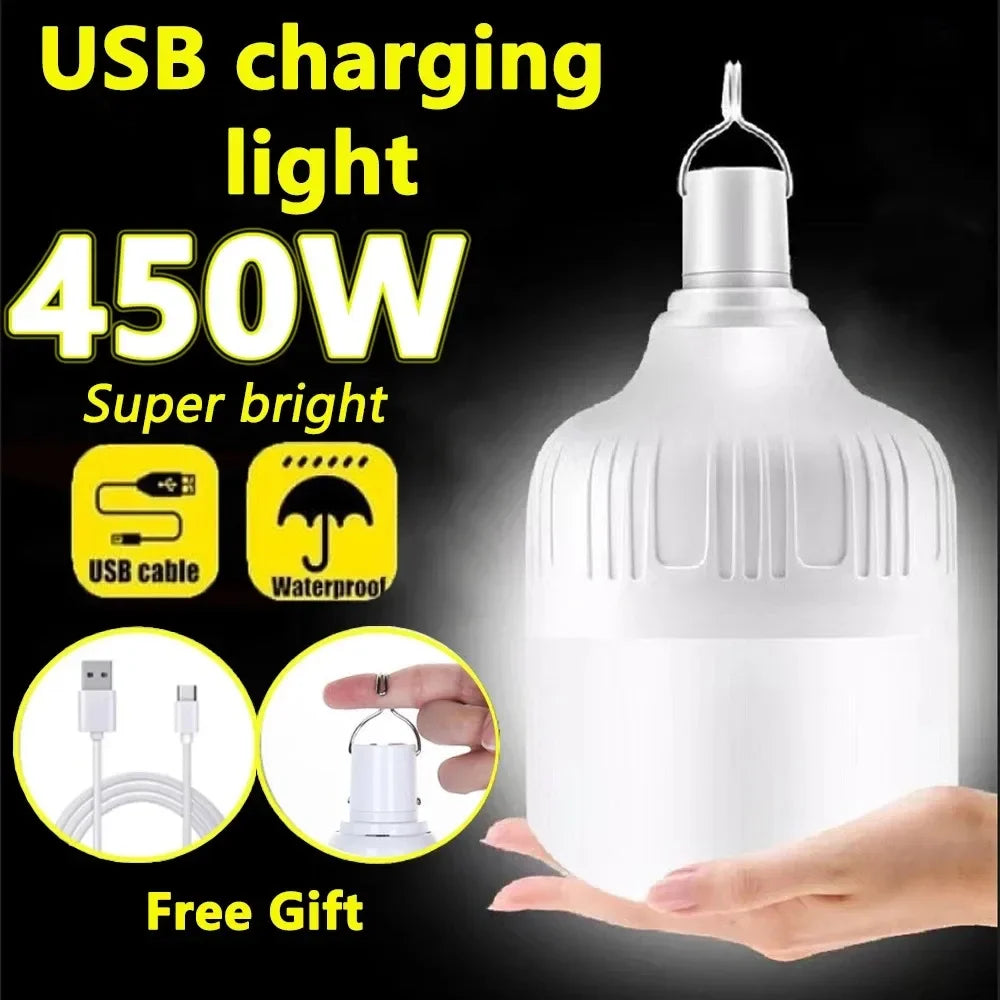 USB Rechargeable LED multifunctional Emergency Lights House Outdoor Portable Lanterns Emergency Lamp Lantern BBQ Camping Light Oasis Select
