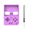 Silicone Shockproof Game Console Cover Protective Cover Anti-Scratch Soft Protective Skin Cover with Lanyard for MIYOO MINI Plus Oasis Select Purple China Mainland