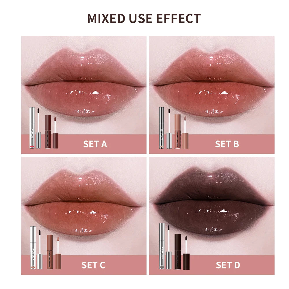 Highly Pigmented Lip Liner And Butter Non-stick Cup Lip Gloss Tattoo Matte Lip Liner Lasting Lip Stain Waterproof Lip Gloss Oasis Select