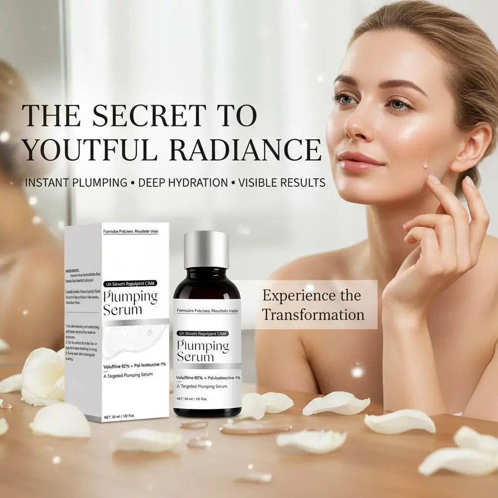 Velofeilin Plumping Face Essence Facial Skincare Moisture Filler Moisture Bounce Face Serum, Glow Lightweight Hydrating Serum Oasis Select