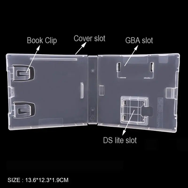New Game Card Storage Box Plastic Shell Protective Box Clear Plastic Organizer Box Holder Case For Switch NDS NDSL NDSi 3DS 2DS Oasis Select