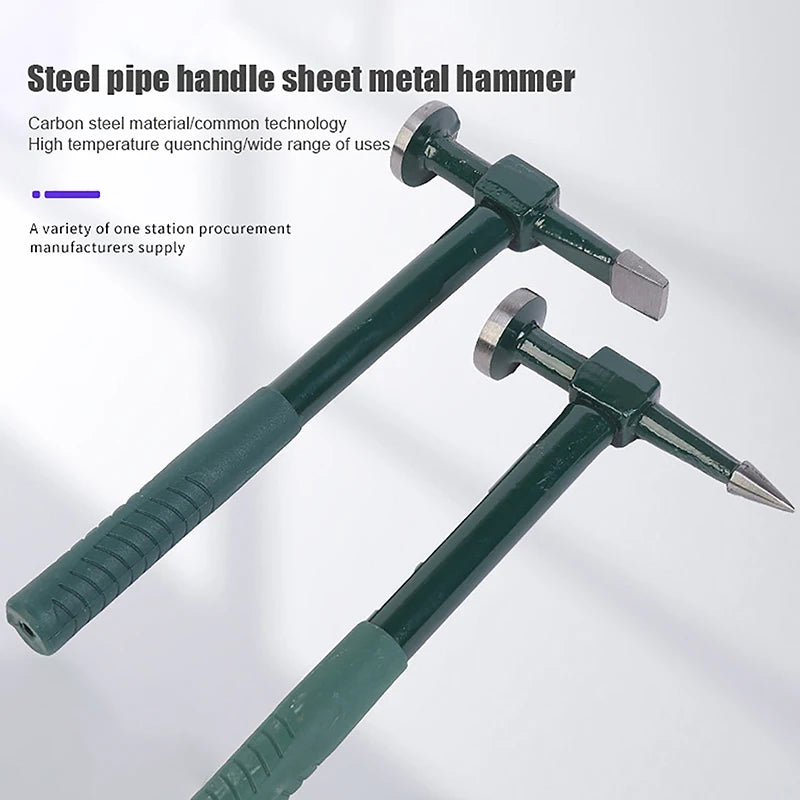 Durable Auto Body Dent Removal Hammer; Effective Sheet Metal Repair Tool; Panel Beating Bumping Hammer Oasis Select