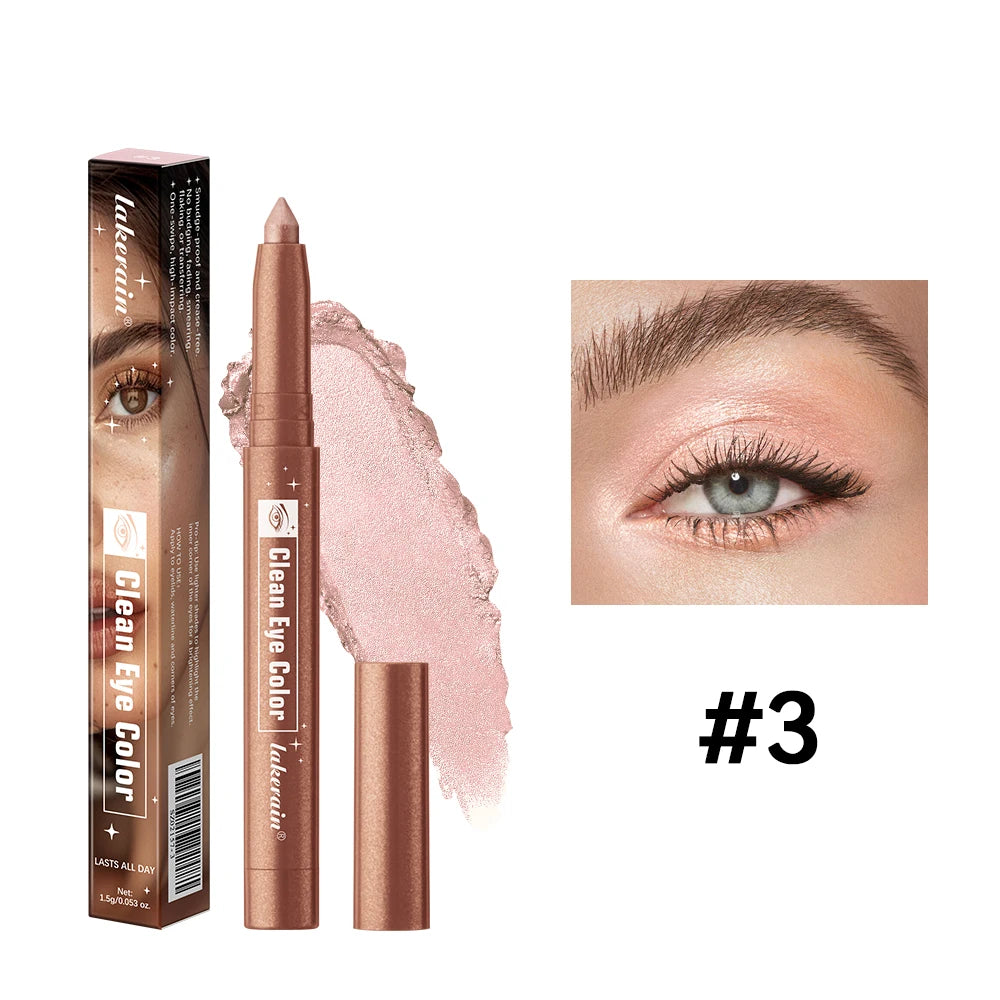 Lakerain Eyeshadow Sticks Ultra Creamy Lightweight Buildable Formula Smudge-Proof Long-Lasting Eye Color Oasis Select 3