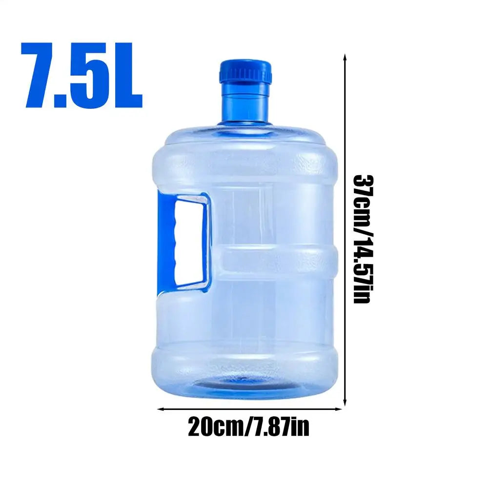 Camping Water Storage Water Storage Jug Tank with Handle Multifunctional Pitcher Thickened PET water bucket for water dispensers Oasis Select 7.5 liters
