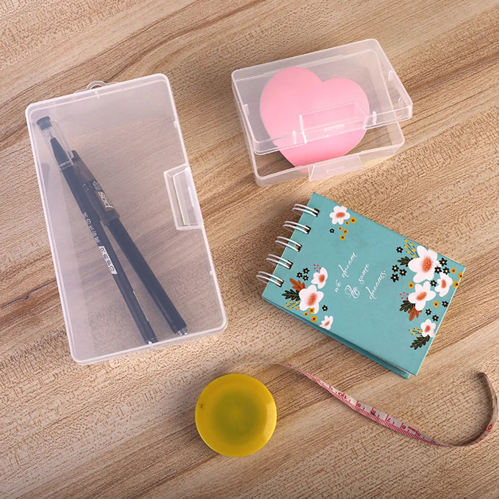 Holder Case Storage Box Tool Beads Container Necklaces Parts Plastic Rings 1pc Cosmetics Dustproof Large Capacity Oasis Select