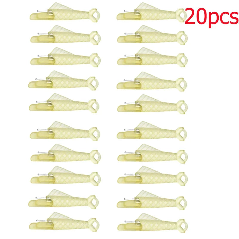 1-50Pcs Automatic Needle Threader DIY Tool Home Hand Sewing Machine Device Thread Auto Needle Cross Stitch Sewing Accessories Oasis Select 20pcs yellow