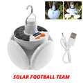 HVIERO Solar LED Hanging Lamp – IP65, 5 Modes, Remote Control