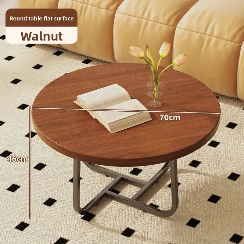 Multi-functional Coffee table Japanese creative annual ring small coffee table small apartment sofa side balcony tea table Oasis Select PM-AI-70-46