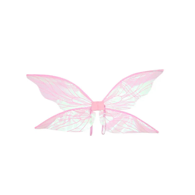Festival Performances Butterfly and Cicada Wing Decorations Children's Activities Makeup Shows Dance Party Programs Props Oasis Select pink Width 76CM 35CM