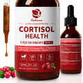 Lukaree 60ML Cortisol Supplements for Women & Men with Magnesium,Kava Kava for Cortisol Reducer & Detox, Mood Focus,Sleep Health Oasis Select 60ml 5bottles United States