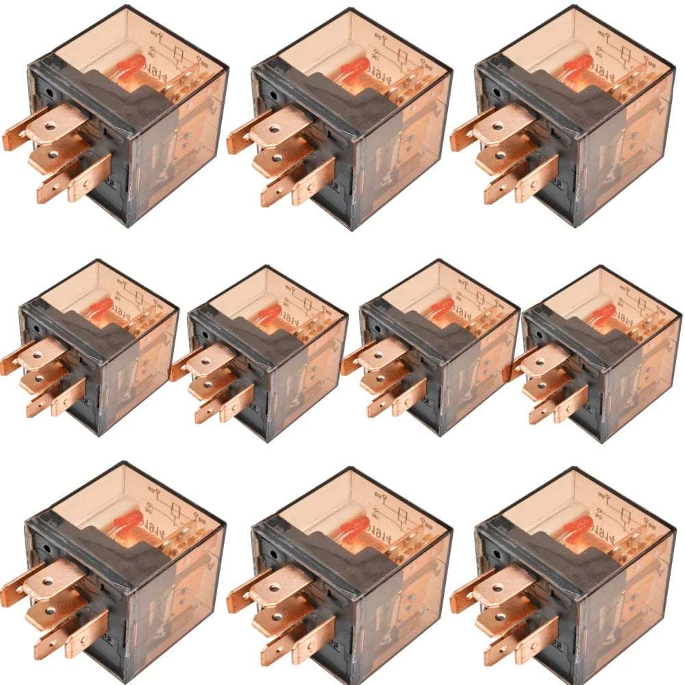 Waterproof Relay DC 12V 100A Relay SPDT 5 Pin Relay Car Heavy Duty Split Charge Waterproof Transparent Case Oasis Select M