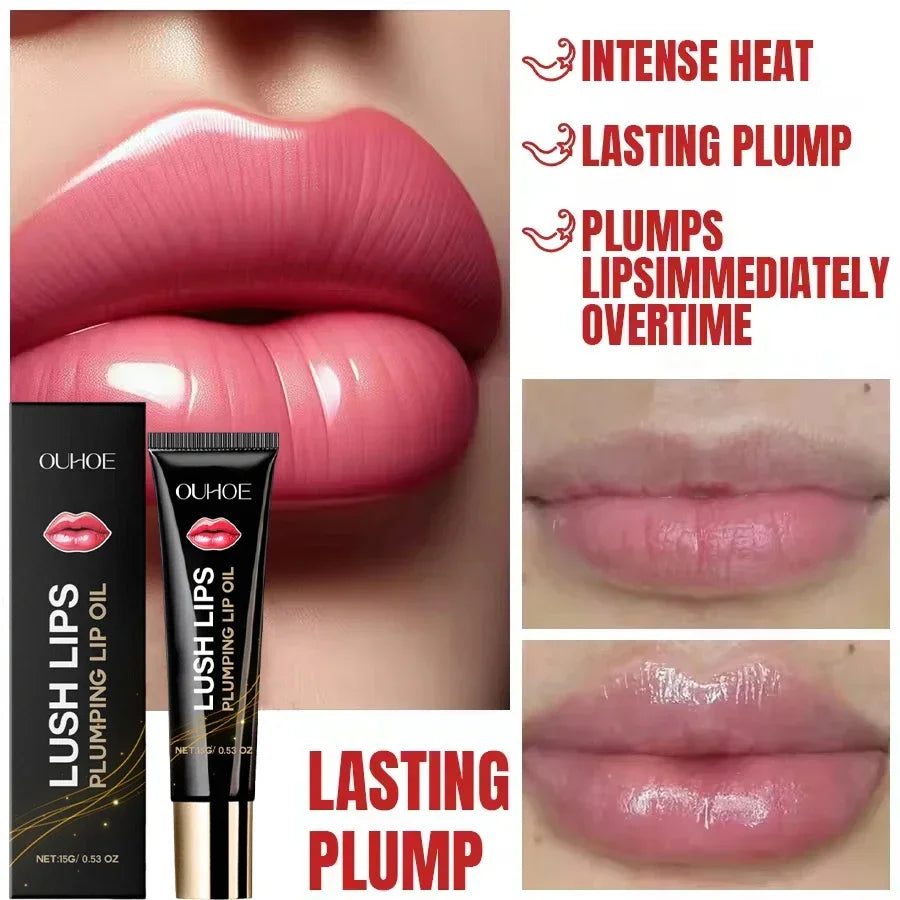 Lip Plumper Oil Gloss – Volumising, Moisturizing & Long-Lasting