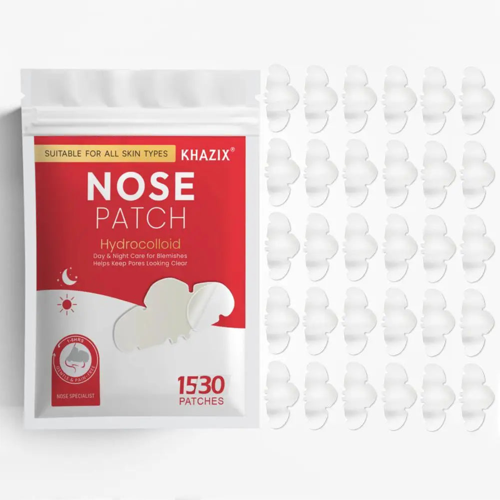 Hydrocolloid Nose Patches – Pore Cleansing Blemish Strips 15/30Pcs