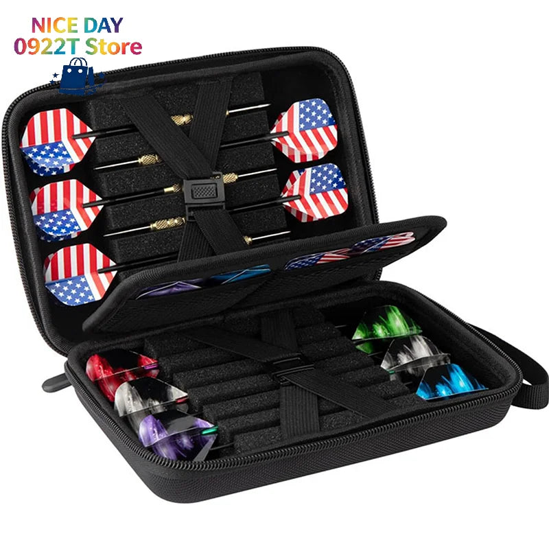 Dart Case Holder Bag For 12 Pcs Steel And Soft Tip Darts Set, Storage Organizer Holds 12 Darts And Tips (Cases Only)@#X Oasis Select
