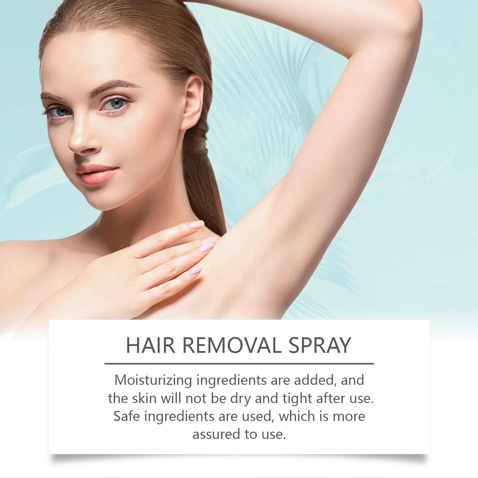 OceAura Hair Removal Spray for Women – Gentle Mist, 30ml
