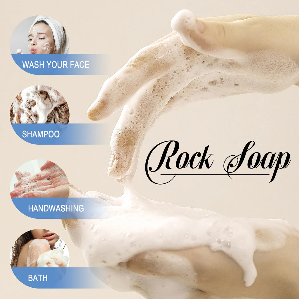 Rock Crystal Bath Soap 100g – Moisturizing Body Bar All Skin Types