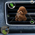 Acrylic Car Vent Clip Aromatherapy Air Freshener Holder 2D Decorative Clip For Car AC Vents Oasis Select A6