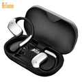 Briame OWS Bluetooth Earphones Wireless Sports In-Ear Headset with Microphone for Running Earhook Sport Headphones Game Headset Oasis Select Black