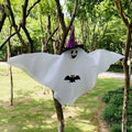 Shengxin Ghost Festival Outdoor Decorative Items Bat Pendants White Cute Floating Ghosts halloween Oasis Select purple
