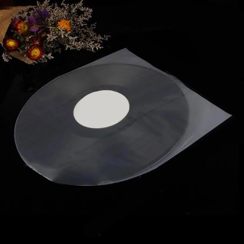 15/50 pcs 12-inch record sleeves LP LD record black vinyl record sleeves inner sleeves plastic transparent protective cover Oasis Select
