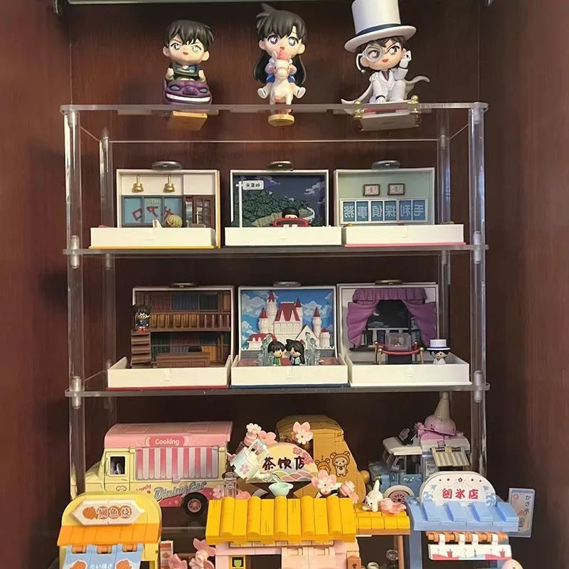 Acrylic Multi-Layer Cosmetics & Perfume Display Shelf Rack