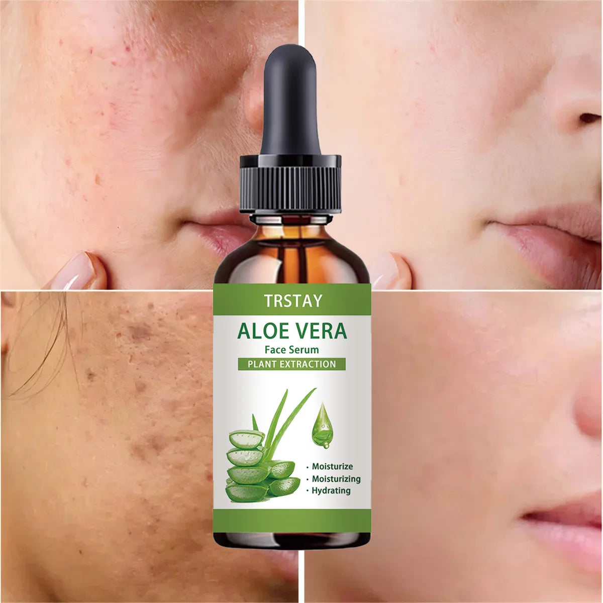 TRSTAY Aloe Vera Face Serum – Moisturizing Anti-Aging Oil