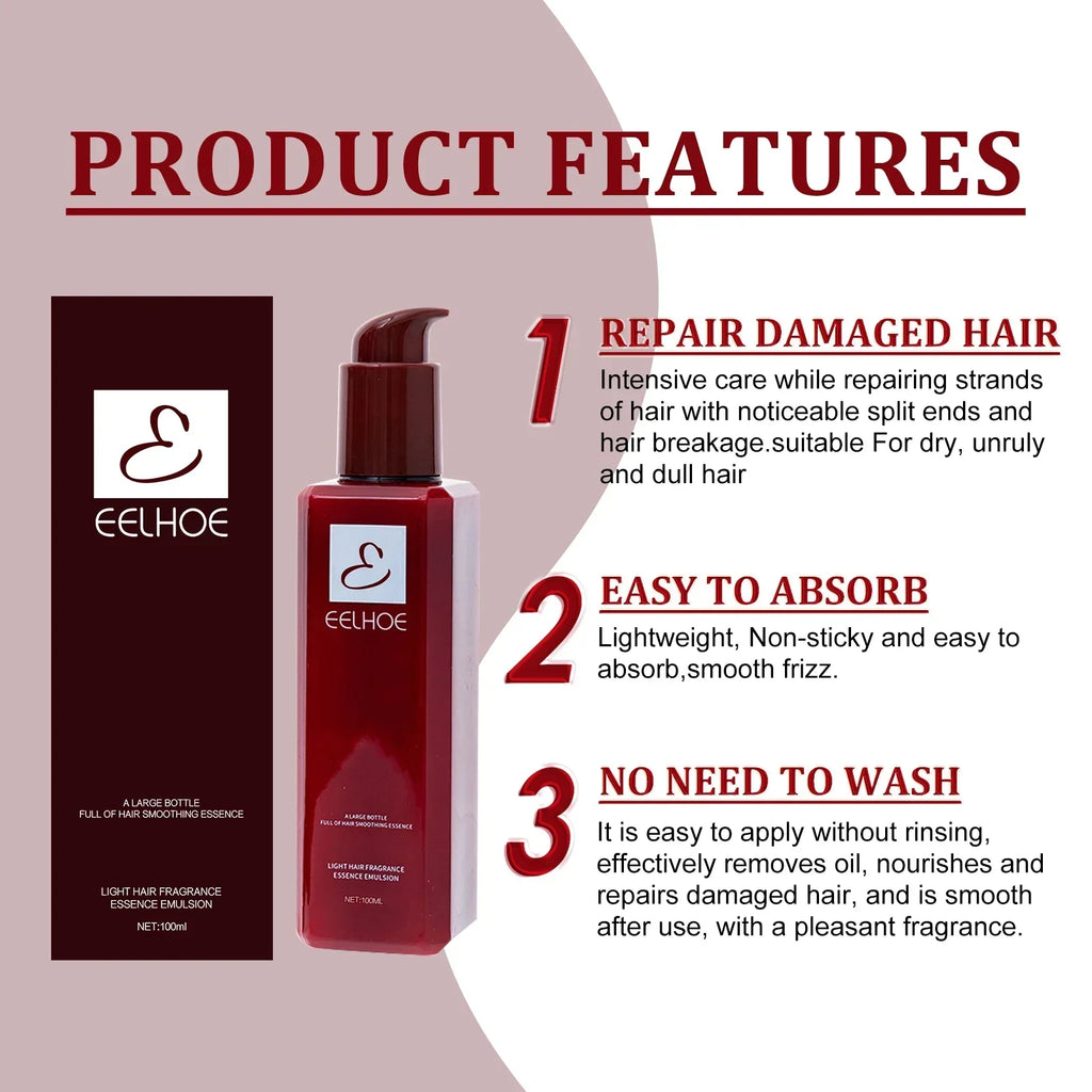 Hair Conditioner Essence Moisturizing Soften Repair Hair Mask Smoothing Treatment for Damaged Dry Curly Frizzy Hair Care Oasis Select