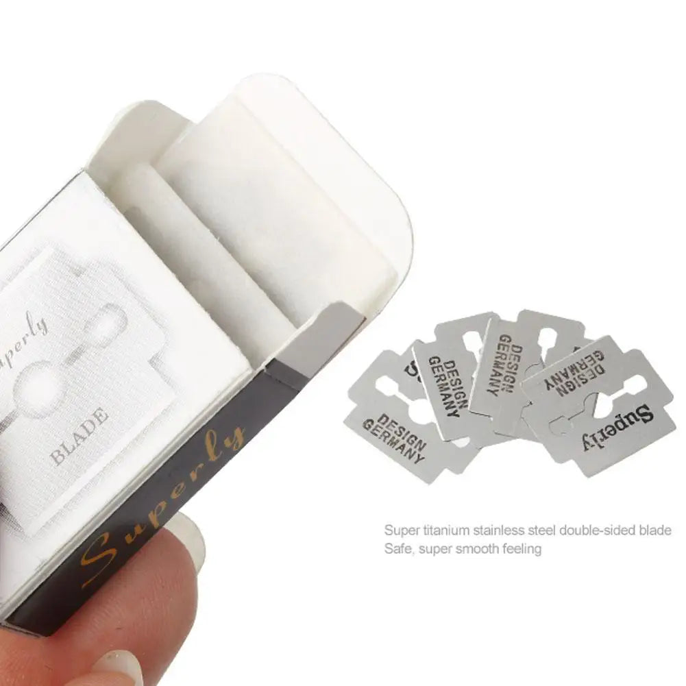 100-Pack Steel Pedicure Replacement Blades – Dead Skin Remover Pedicure Replacement Blades Oasis Select