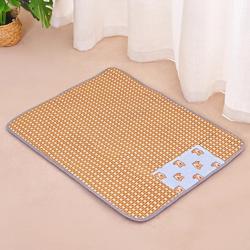 Cat Mat, Summer Cooling Ice Mat, All-season Cat Mat, Sleeping Mat for Pets, Cat Bed Mat Oasis Select blue S 35x45cm 2.5kg