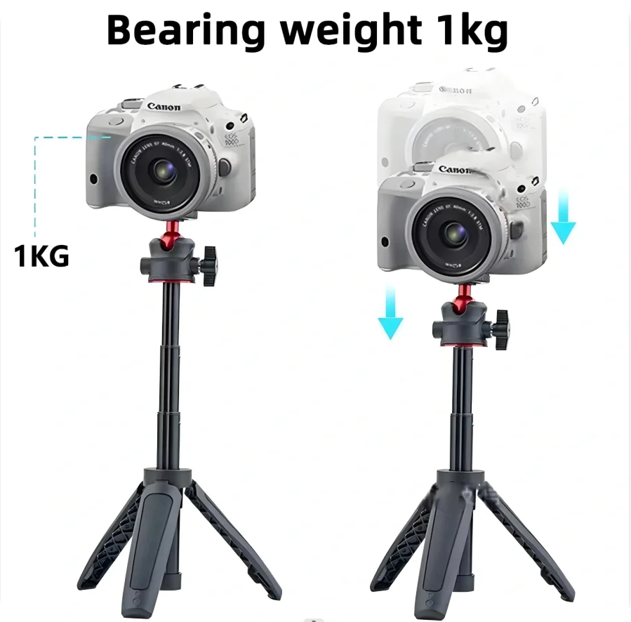 2-in-1 Selfie Stick Tripod for GoPro, Insta360, DJI & Phone