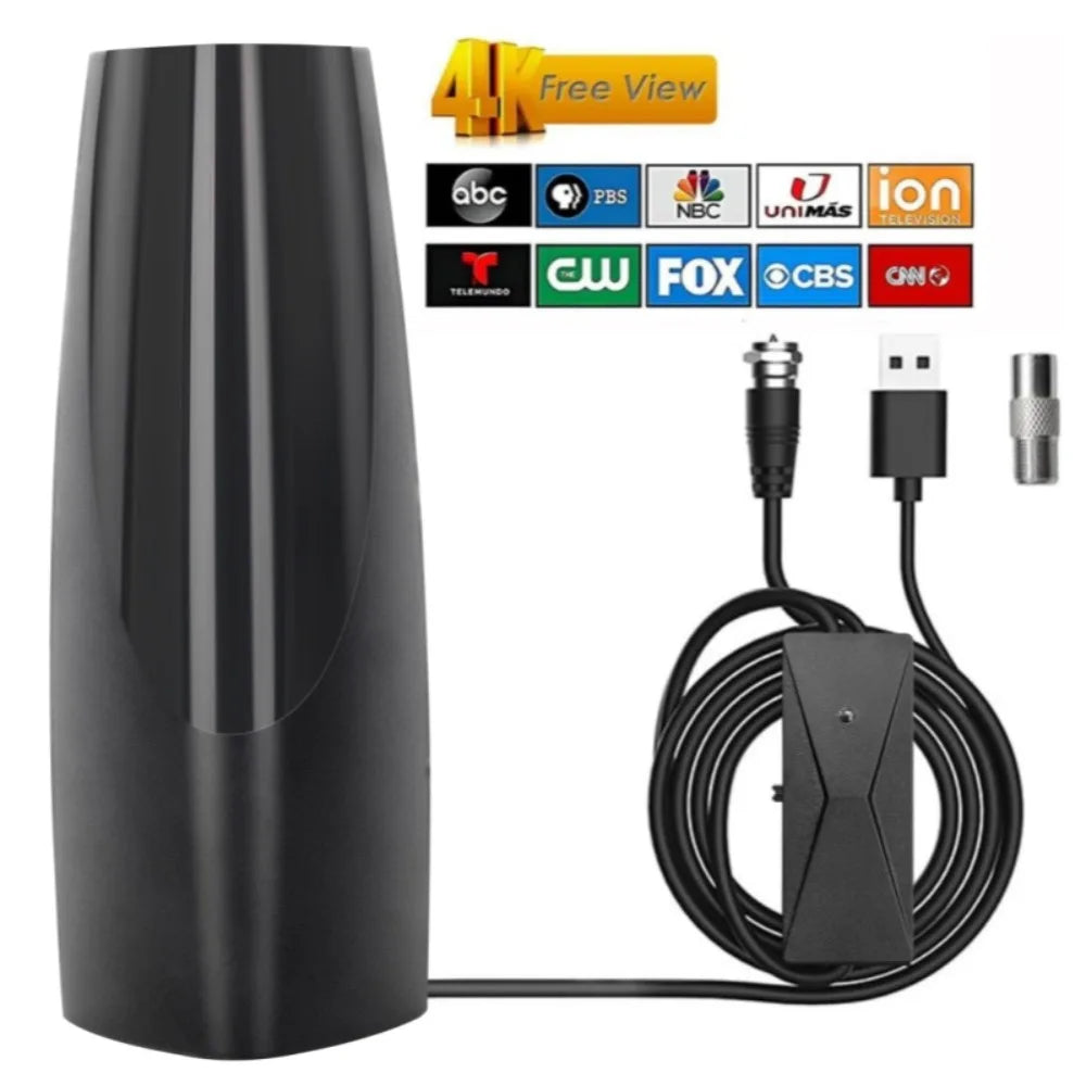 2025 New ATSC HD Digital TV Antenna DTMB 5m 166ft Indoor Outdoor Dual Use Terrestrial Wave Stable Signal Reception Oasis Select