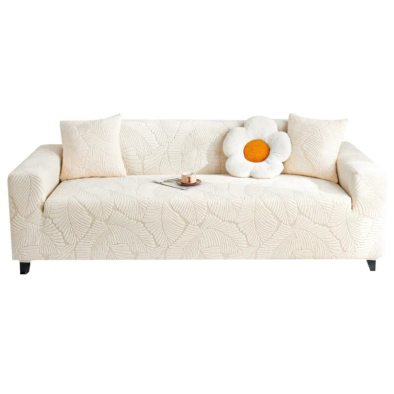 New One-piece Jacquard Velvet Fully Covered Sofa Cover All-season Cat Scratch-resistant Sofa Cover Oasis Select