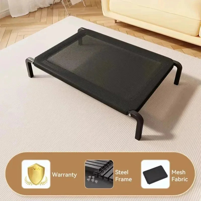 Pet Supplies Foldable Dog Bed All Season Large and Small Dogs Camp Bed Detachable Waable Military Sle Dog House for Summer Use Oasis Select