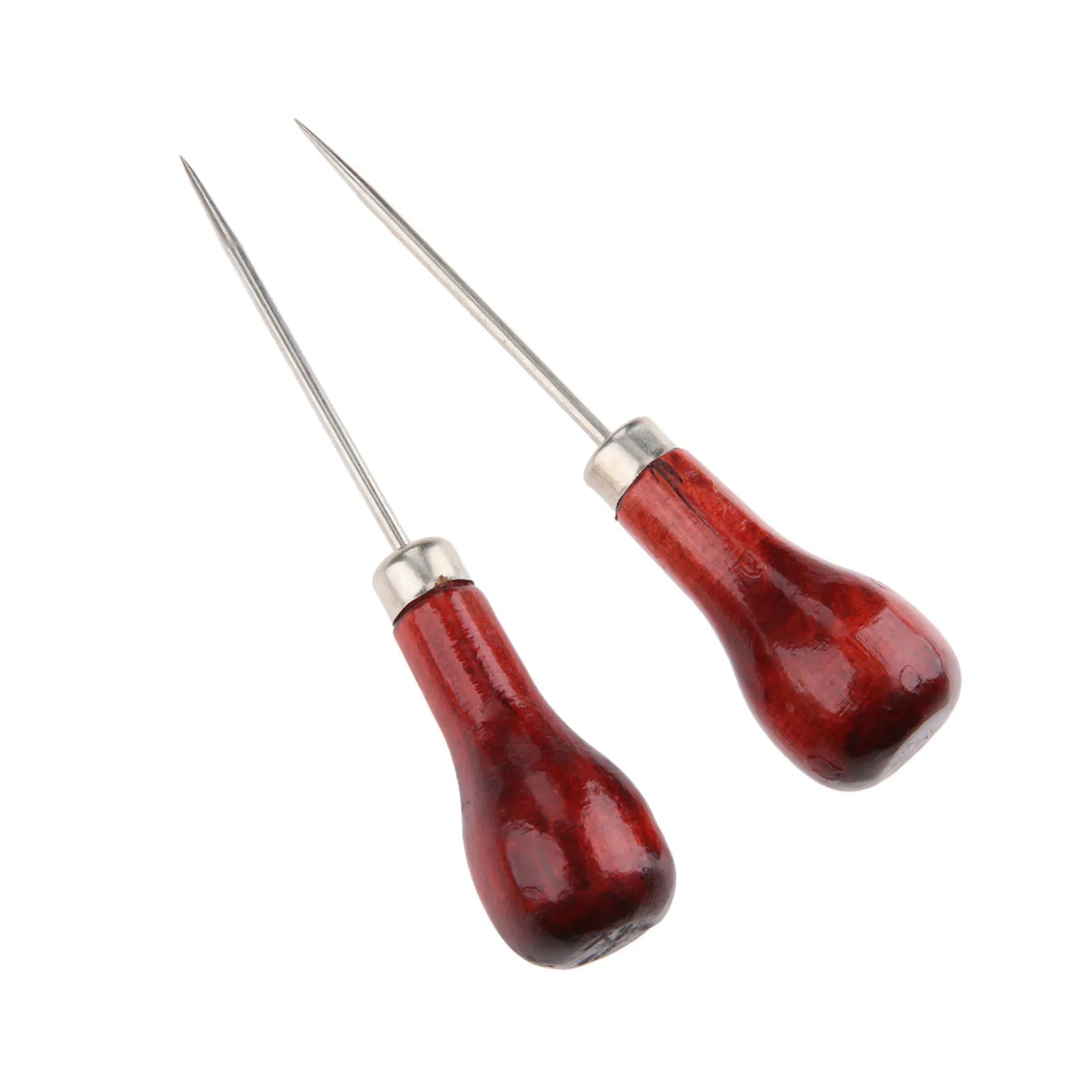 Sewing Awls,Wood Metal 110mm,Hole Punching Thread Picking Tool for Sewing Leather Craft,Wallets&Small Bags and Fine Leathercraft Oasis Select