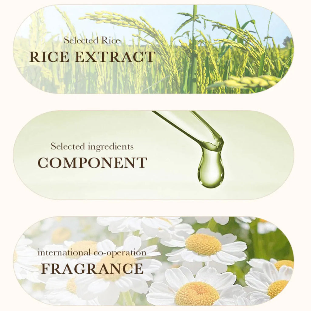 500ml Rice Conditioner Deeply Repairs Damaged Hair, Controls Oil Moisturizes, Leaves Hair Volumizing, Smooth, Shiny, And Elastic Oasis Select