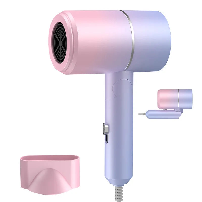 MIni folding hair dryer 800W, home travel hair care, dormitory hair dryer 220V-240V Oasis Select Gradual Change EU