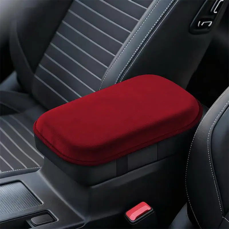 Car Armrest Cushion Booster Pad Central Armrest Box Plush Pad Protection Cover Anti Universal Heightening Pad Oasis Select G