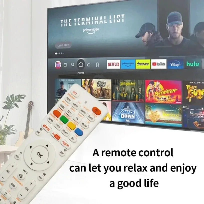 VIKEFON L1130 For All Brand Television TV Universal Replacement Remote Control RM L113 12 RM L1130 8 Smart Home Controle Tv Box Oasis Select