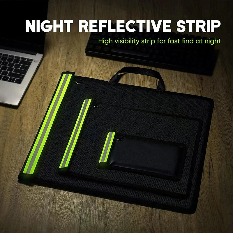 3PCS Faraday Bag Notebook Ipad Signal Blocking Rfid Shielding Phone Bag Anti-Radiation Car Key Radiation Protection Storage Bag Oasis Select Default Title